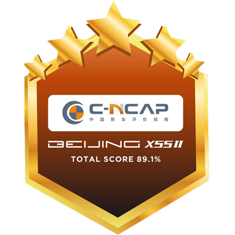 Five-Star Safety <br> Rating in C-NCAP